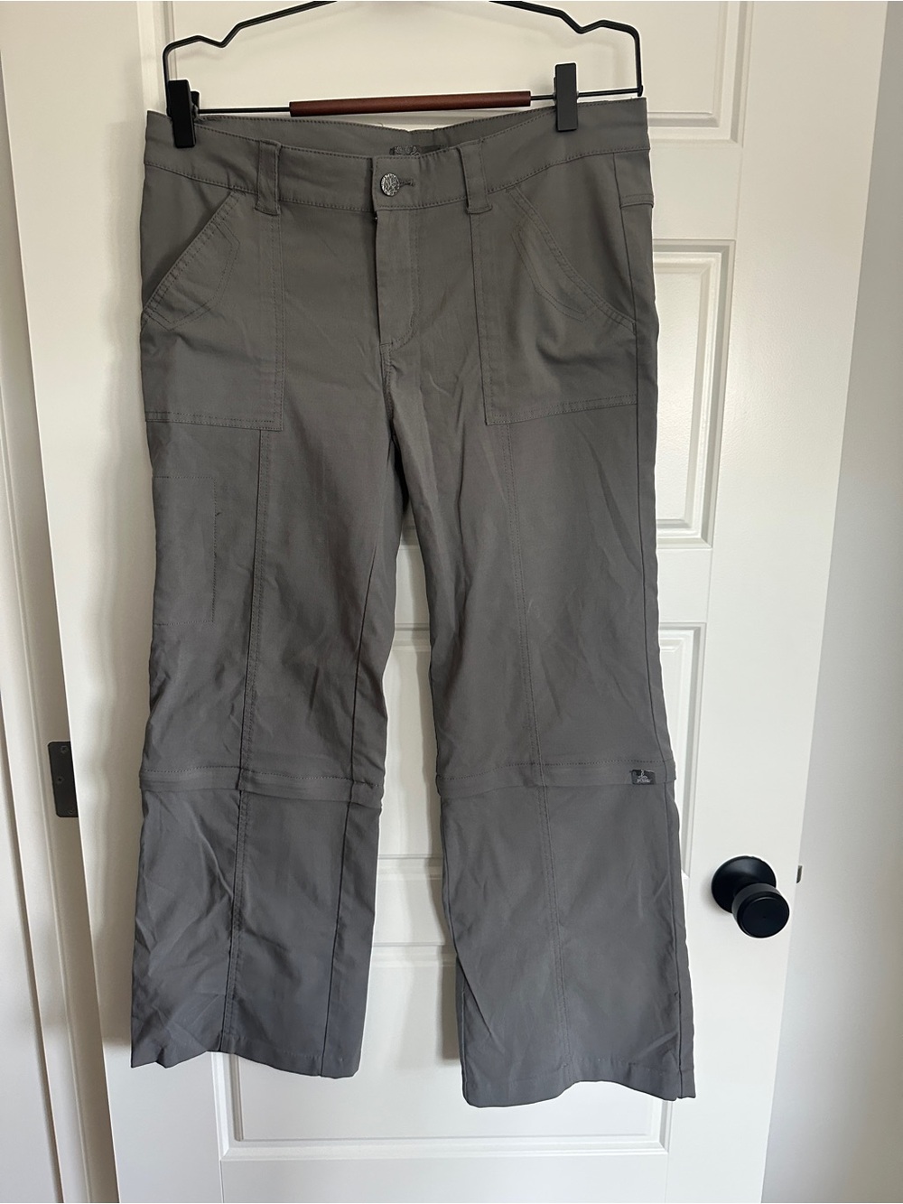 Prana Women's Gray Track Joggers - Lightweight Outdoor Pants